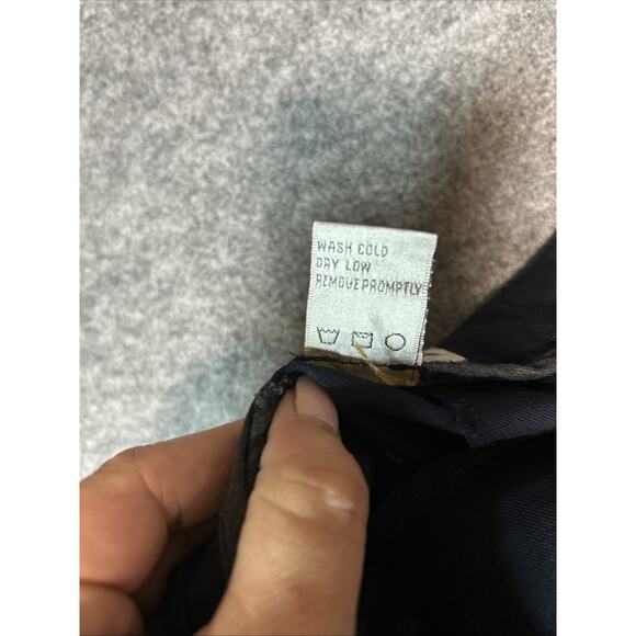 2 Pr. Tehama Shorts Navy /black Clint Golf Rayon Blend 8” Inseam Men's 36 Pleats - Picture 5 of 14